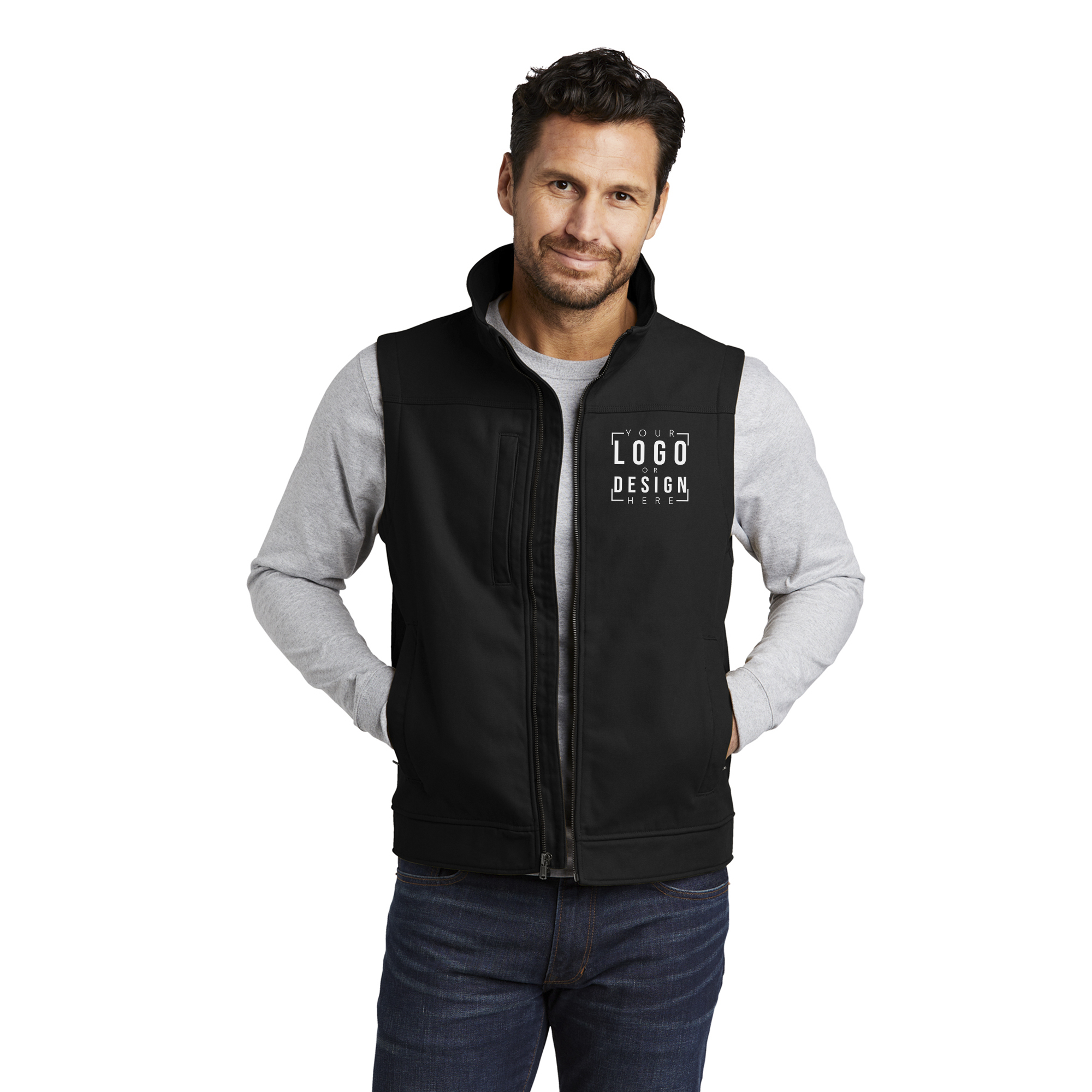 CornerStone Duck Bonded Soft Shell Vest CornerStone Duck Bonded Soft Shell Vest