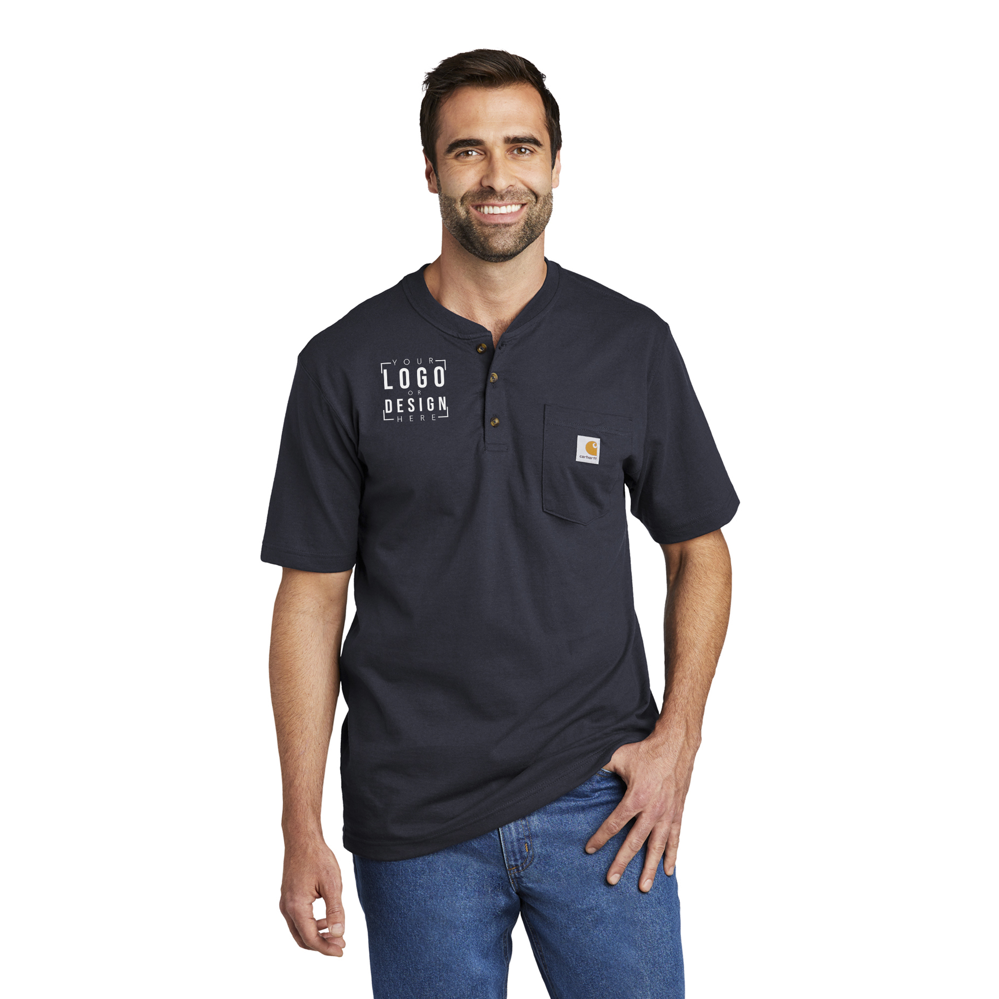 Carhartt Short Sleeve Henley T-Shirt