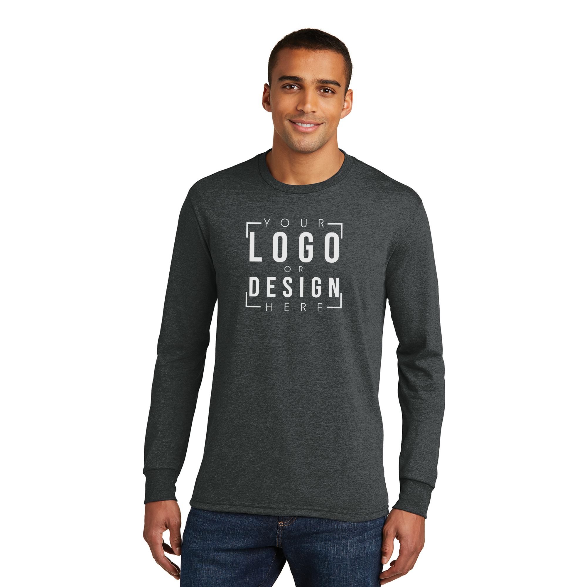 District Perfect Tri Long Sleeve Tee District Perfect Tri Long Sleeve Tee