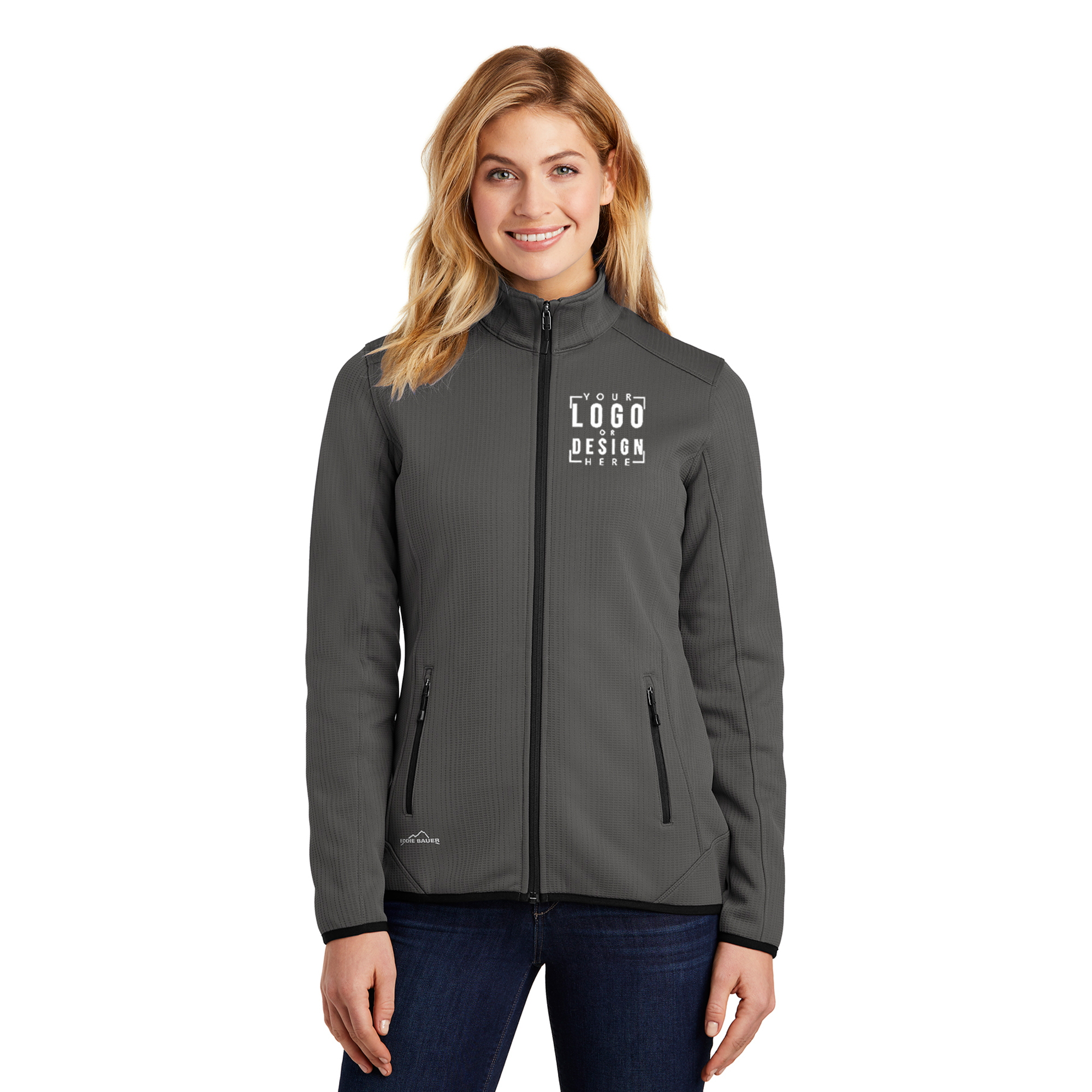 Eddie Bauer Ladies Dash Full-Zip Fleece Jacket