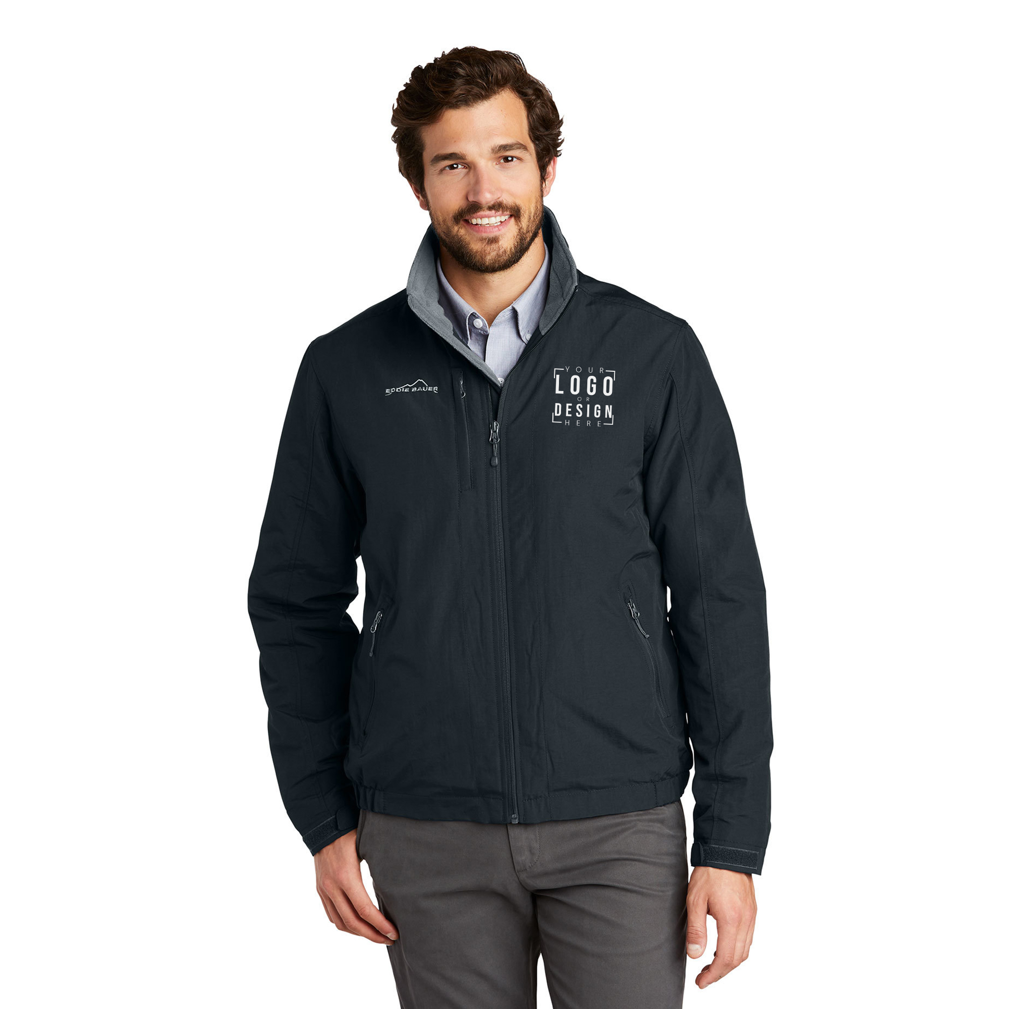 Eddie Bauer - Fleece-Lined Jacket Eddie Bauer - Fleece-Lined Jacket