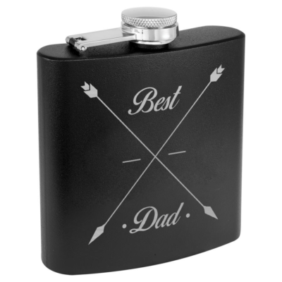 Personalized Stainless Steel Flask - Crosshair