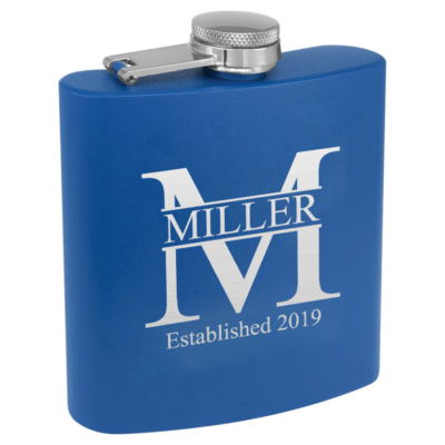 Personalized Stainless Steel Flask - Miller