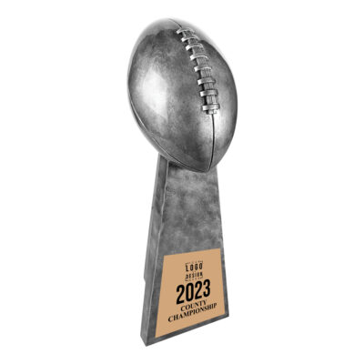 Custom Antique Big Game Football Trophy