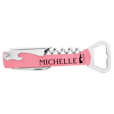 Personalized Two-Bottle Corkscrew Wine Bottle Opener
