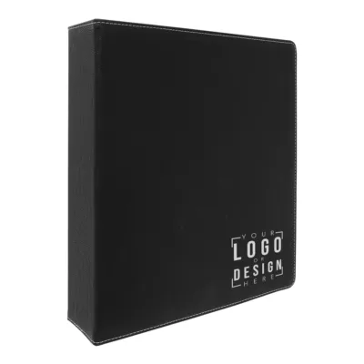 Personalized Leatherette Binder