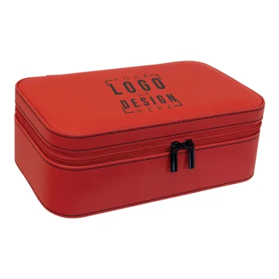Personalized Leatherette Jewelry Box