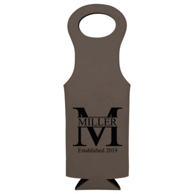 Personalized Wine Bottle Bag
