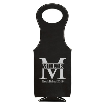 Personalized Wine Bottle Bag