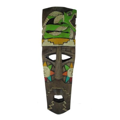 Mayan Mask - African Style Mask - Great Snake