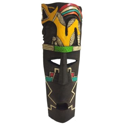 Mayan Mask - African Style Mask - Mayan Snake