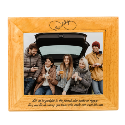 Personalized Infinity Wooden Picture Frame