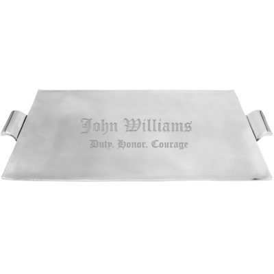 Personalized Infinity Serving Tray