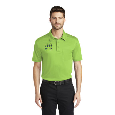 Port Authority Silk Touch Performance Pocket Polo
