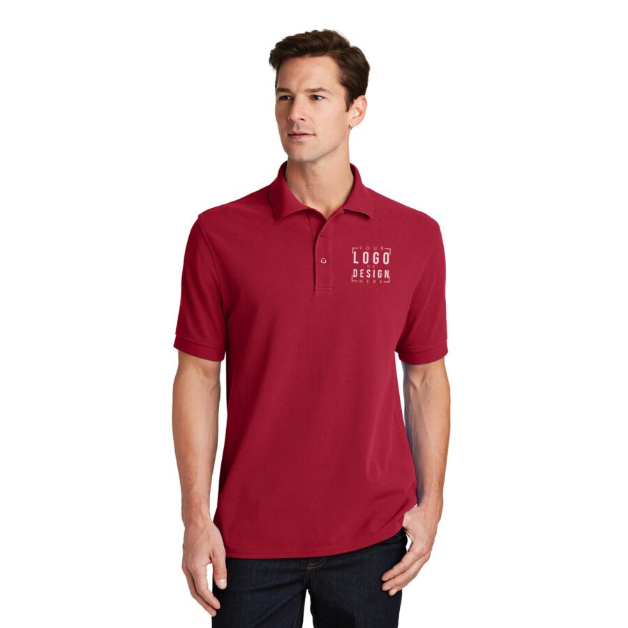 Port & Company Ring Spun Pique Polo Port & Company Ring Spun Pique Polo
