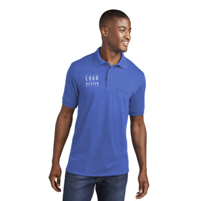 Port & Company Core Blend Jersey Knit Pocket Polo