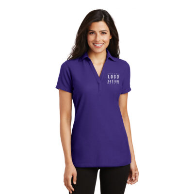 Port Authority Ladies Silk Touch Y-Neck Polo