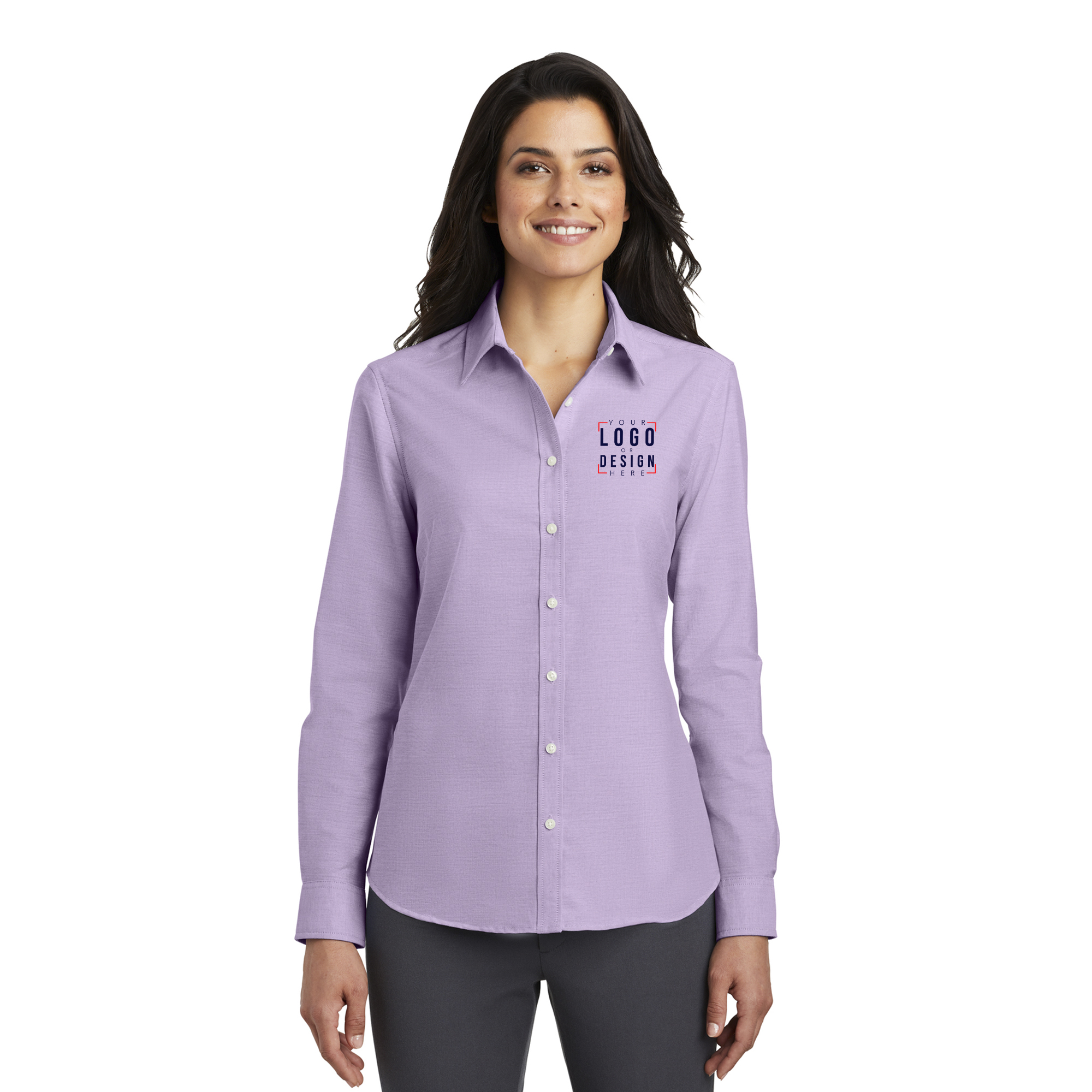Port Authority Ladies SuperPro Oxford Shirt