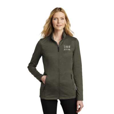 Port Authority Ladies Collective Striated Fleece Jacket.