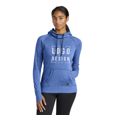 New Era Ladies Tri-Blend Fleece Pullover Hoodie
