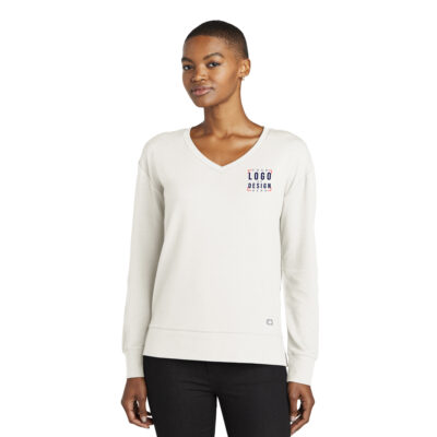OGIO Ladies Luuma Flex Long Sleeve V-Neck