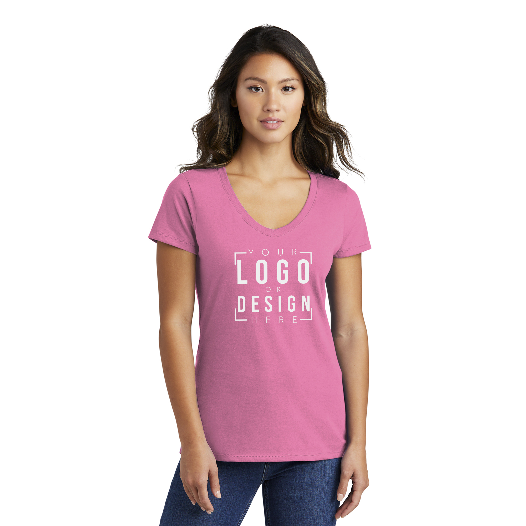 Port & Company Ladies Fan Favorite V-Neck Tee