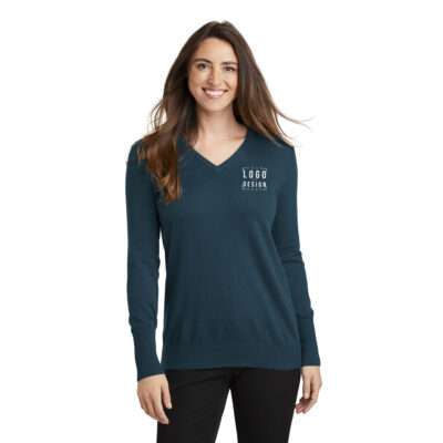 Port Authority Ladies V-Neck Sweater