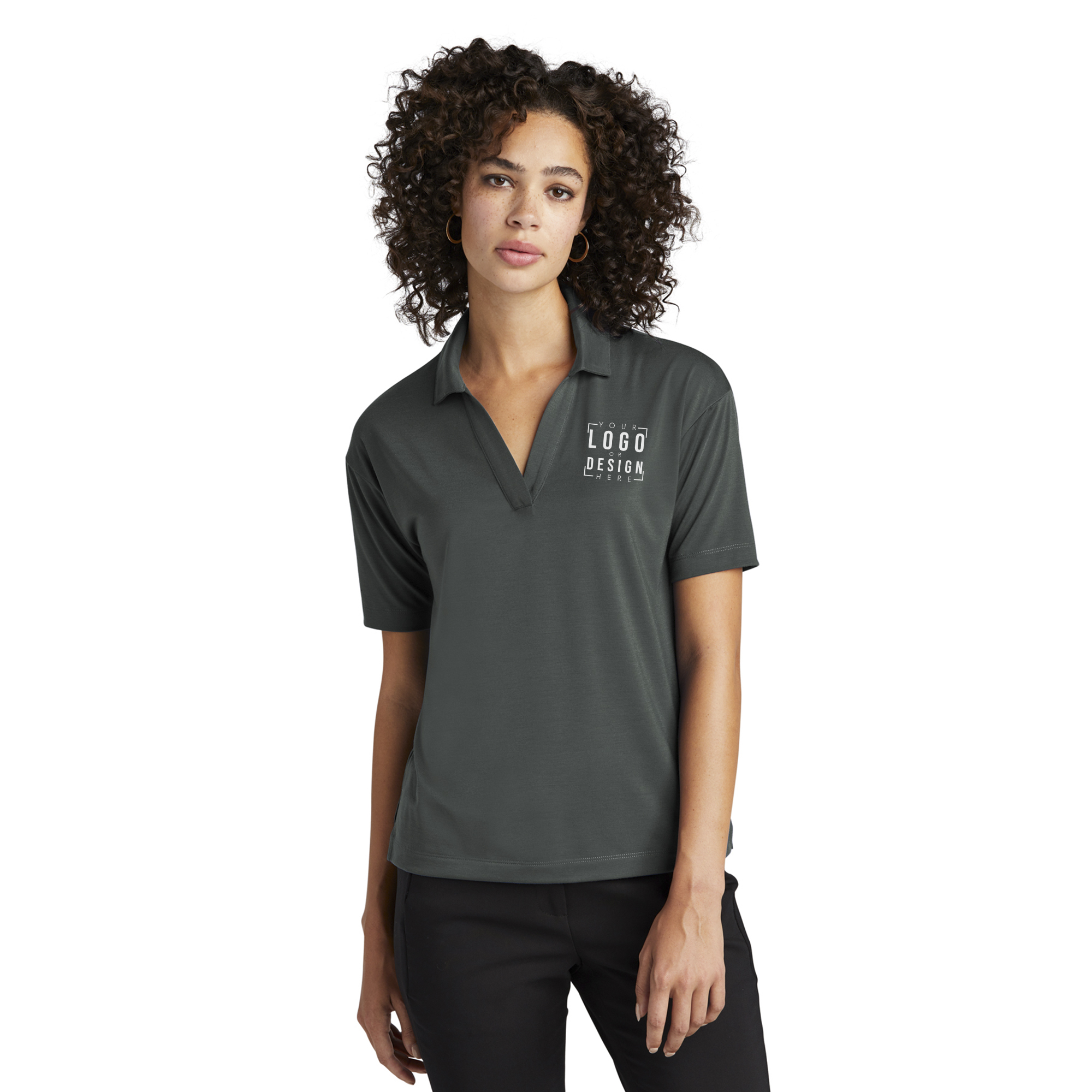 MERCER+METTLE Women's Stretch Jersey Polo MERCER+METTLE Women's Stretch Jersey Polo