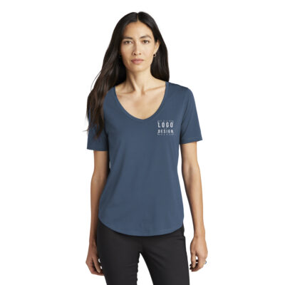 MERCER+METTLE Women's Stretch Jersey Relaxed Scoop