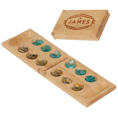 Personalized Mancala Game Gift Set - Cadet