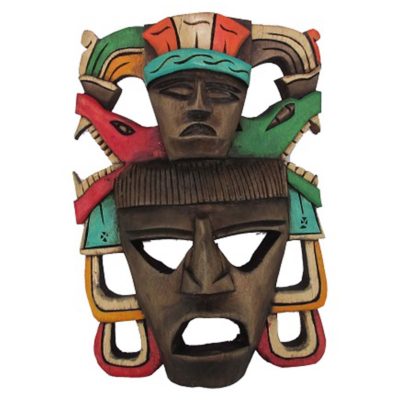 Mayan Mask - Mayan Thinker-4