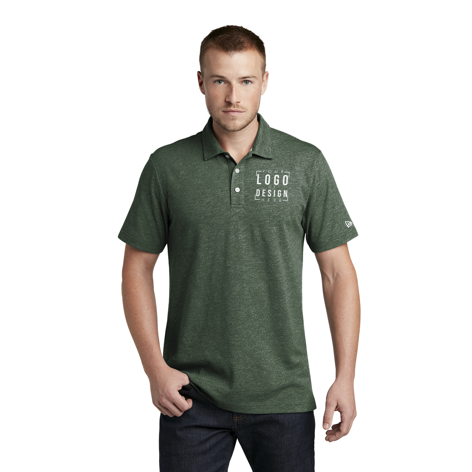 New Era Slub Twist Polo New Era Slub Twist Polo