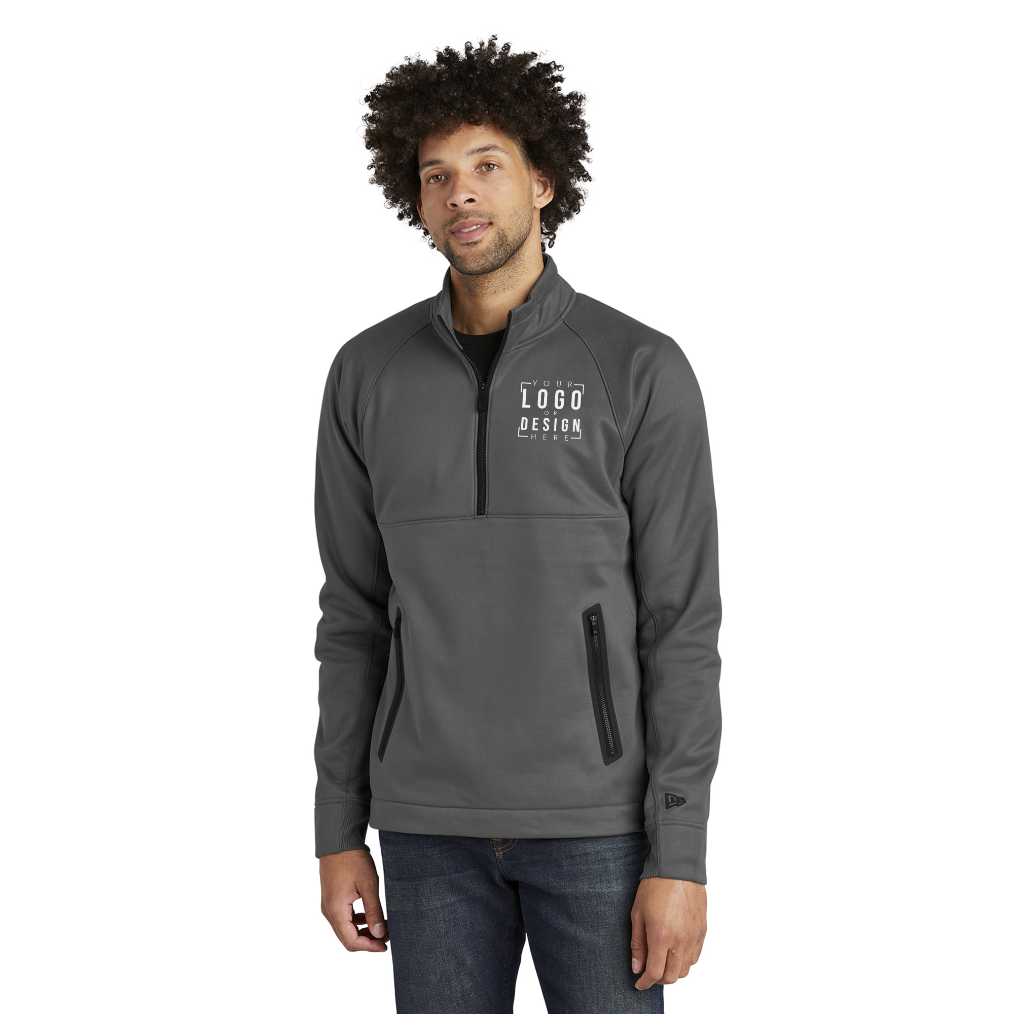 New Era Venue Fleece 1/4-Zip Pullover