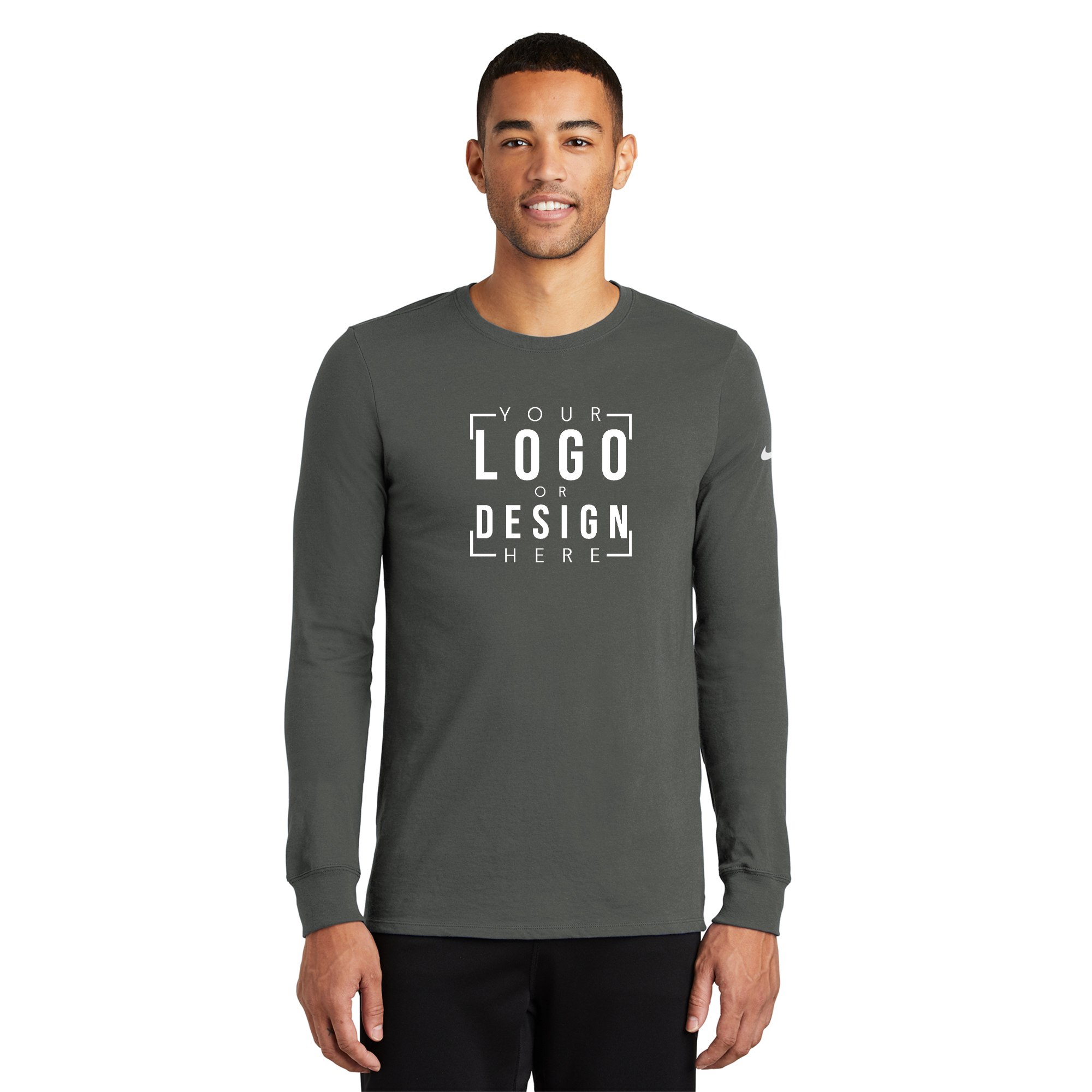 Nike Dri-FIT Cotton/Poly Long Sleeve Tee