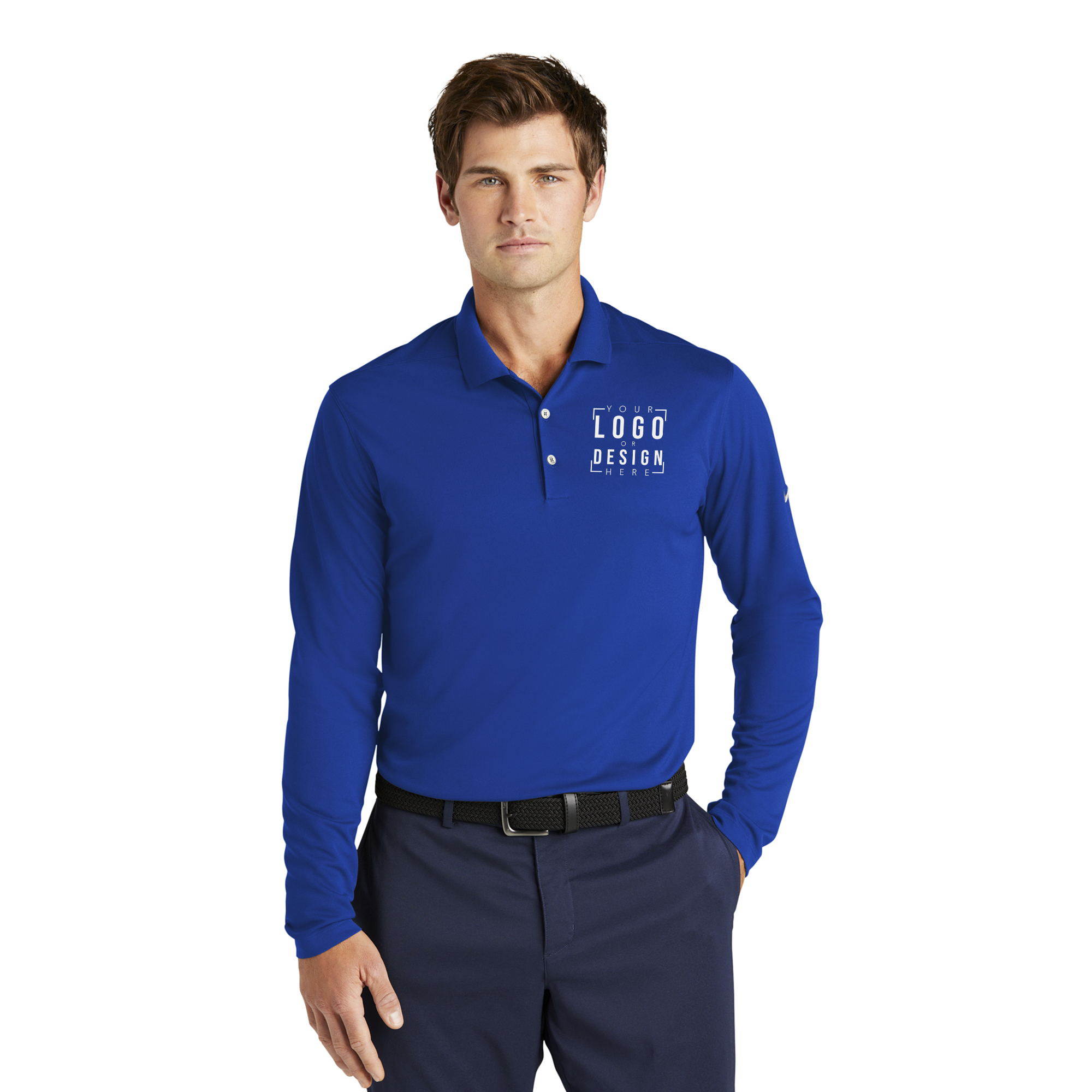 Nike Dri-FIT Micro Pique 2.0 Long Sleeve Polo