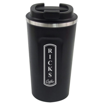 Personalized Stainless Steel Travel Coffee Mug Coffee Label