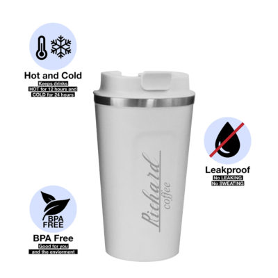 Personalized Stainless Steel Travel Coffee Mug