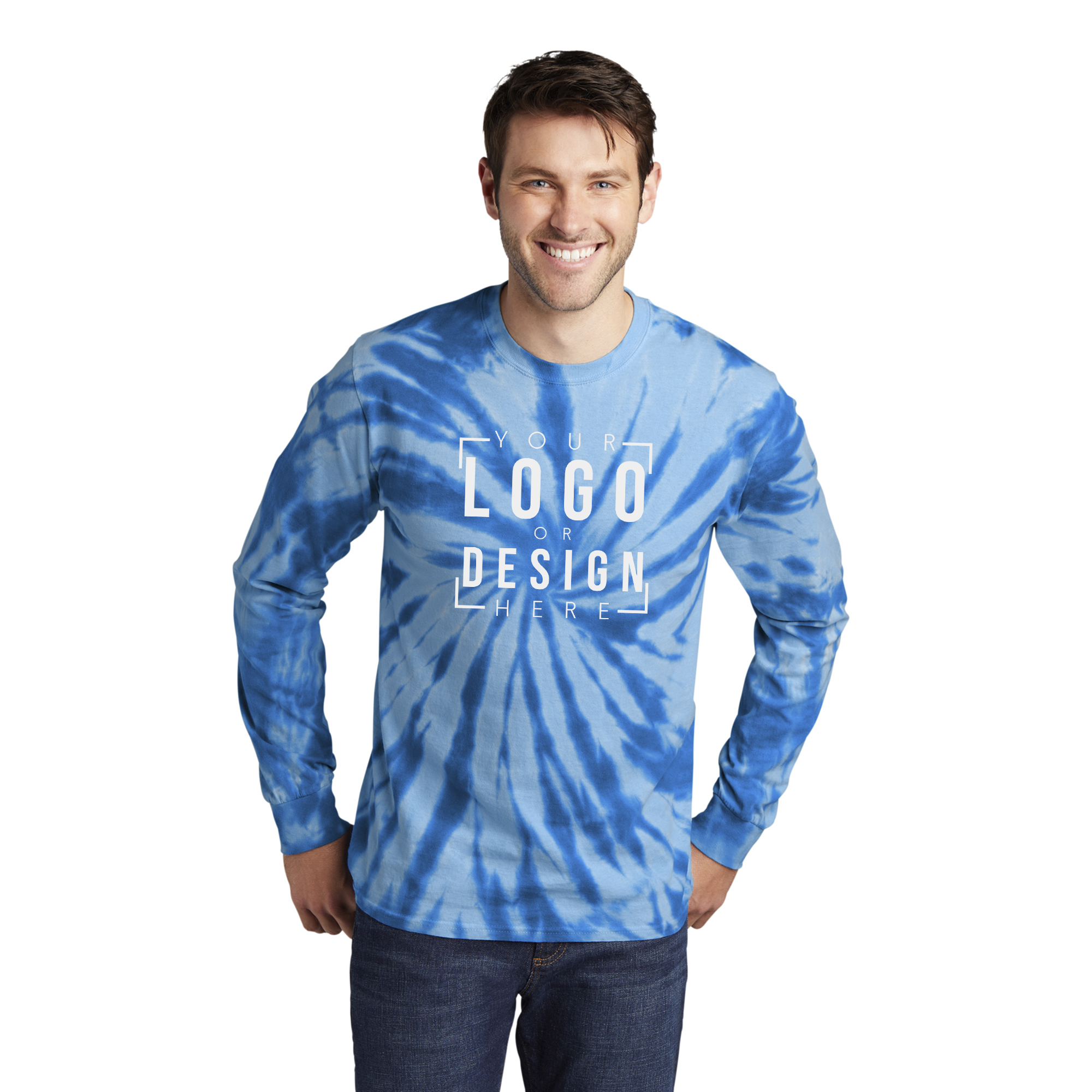 Port & Company Tie-Dye Long Sleeve Tee Port & Company Tie-Dye Long Sleeve Tee