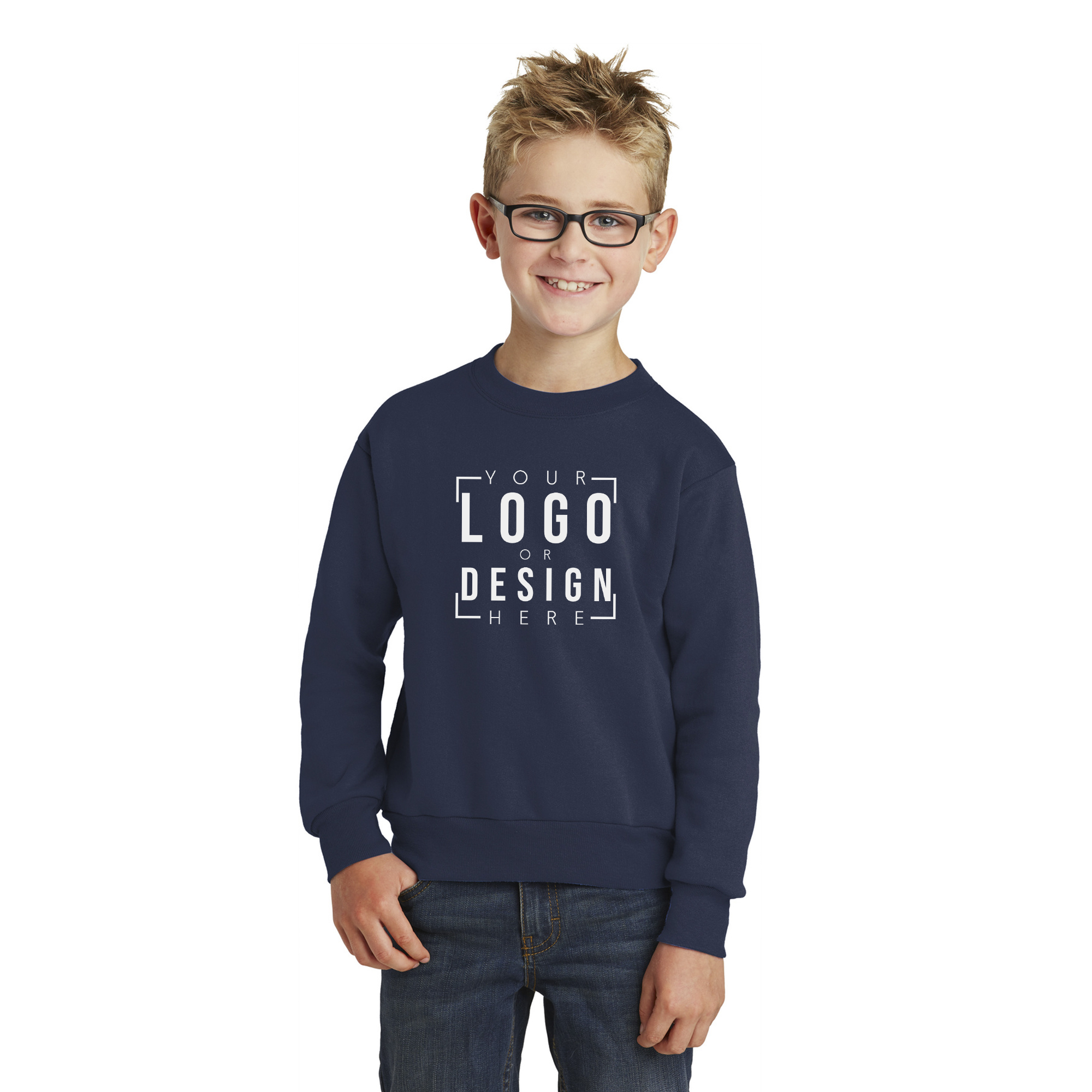 Port & Company - Youth Core Fleece Crewneck Sweatshirt