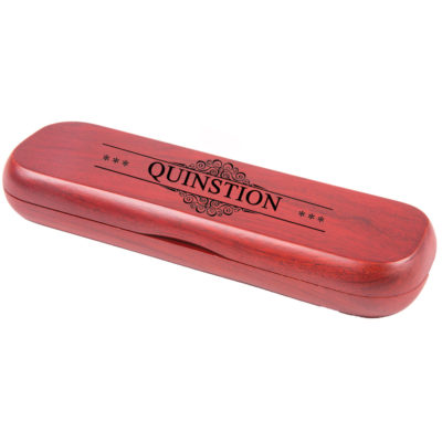 Personalized QUIN Rosewood Two Pen Gift Set