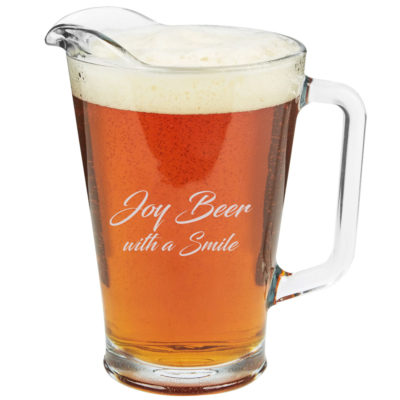 Personalized Glass Pitcher 37oz