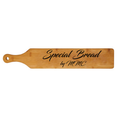 Personalized Bamboo Baguette Tray