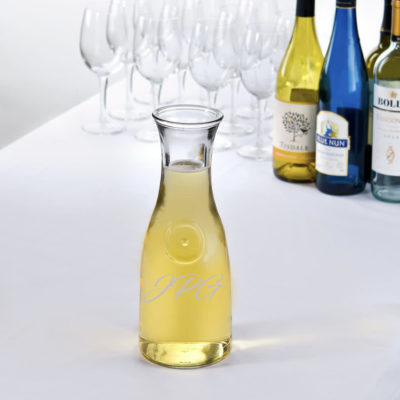 Personalized Glass Carafe
