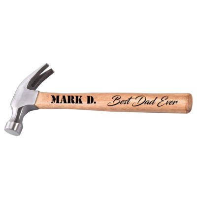 Personalized Wood Handle Hammer - Building Memories Forever