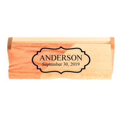 Personalized Two Tone Box Pen, & Pencil Gift Set - Board Design