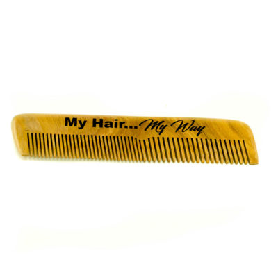 Personalized Hair Comb - Fine & Medium Tooth for Hair, Men's Beard, Mustache...