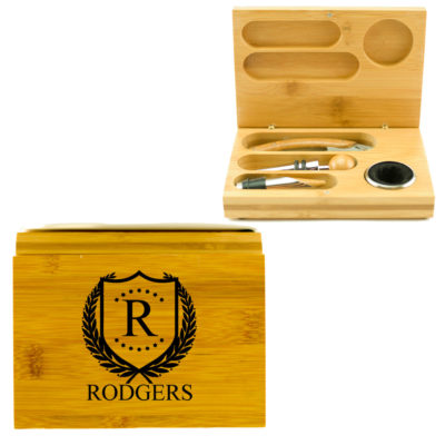 Personalized 4 Piece Wine Tool Set - ShieldStar