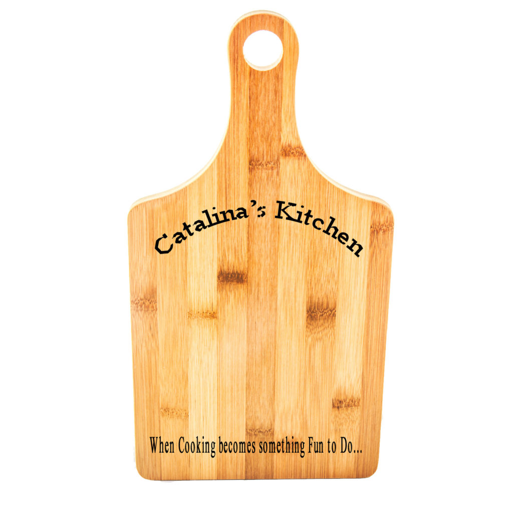 Housewarming Gift: Personalized Cutting Board Paddle