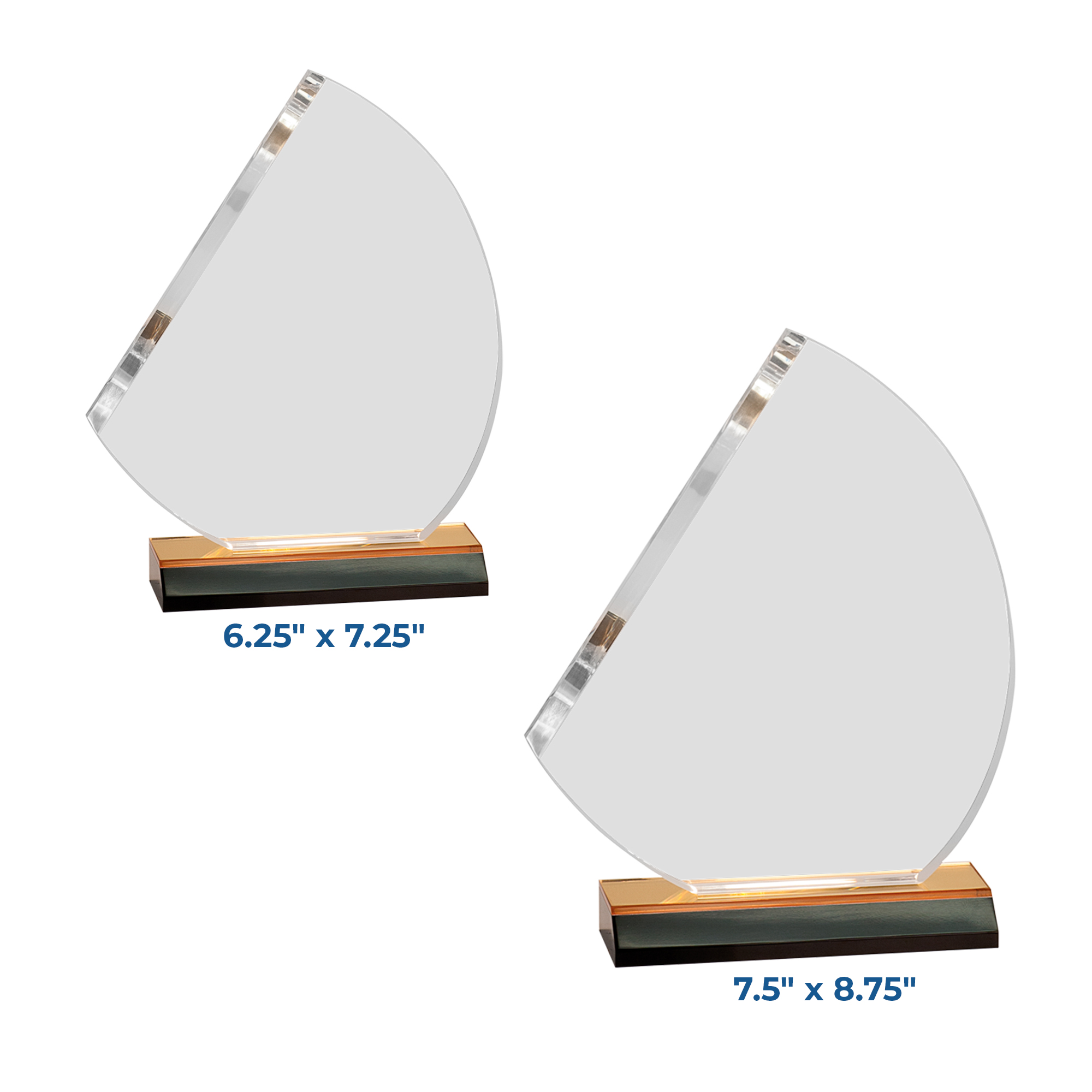 Personalized Sail Acrylic Award - Image 2