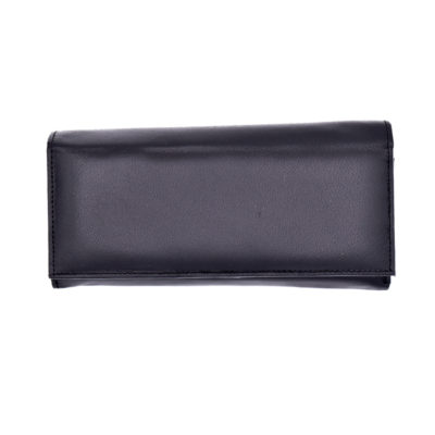 Rose Black Envelope Wallet